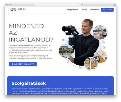 Hello Elementor WordPress page theme - hartensteinmedia.hu