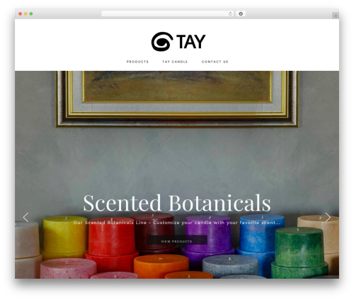 Imogen WP theme - taycandle.com
