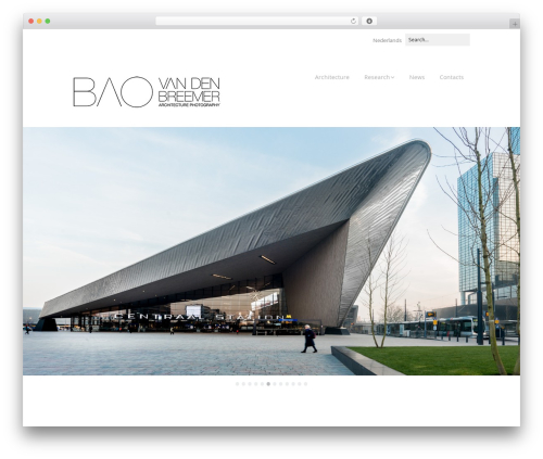 Make free WP theme - bvandenbreemer.com