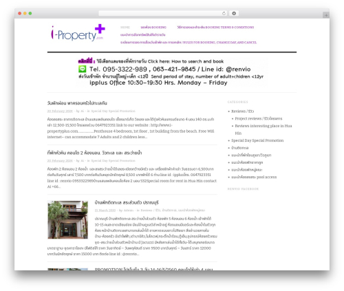 Origin theme WordPress - booking.i-propertyplus.com