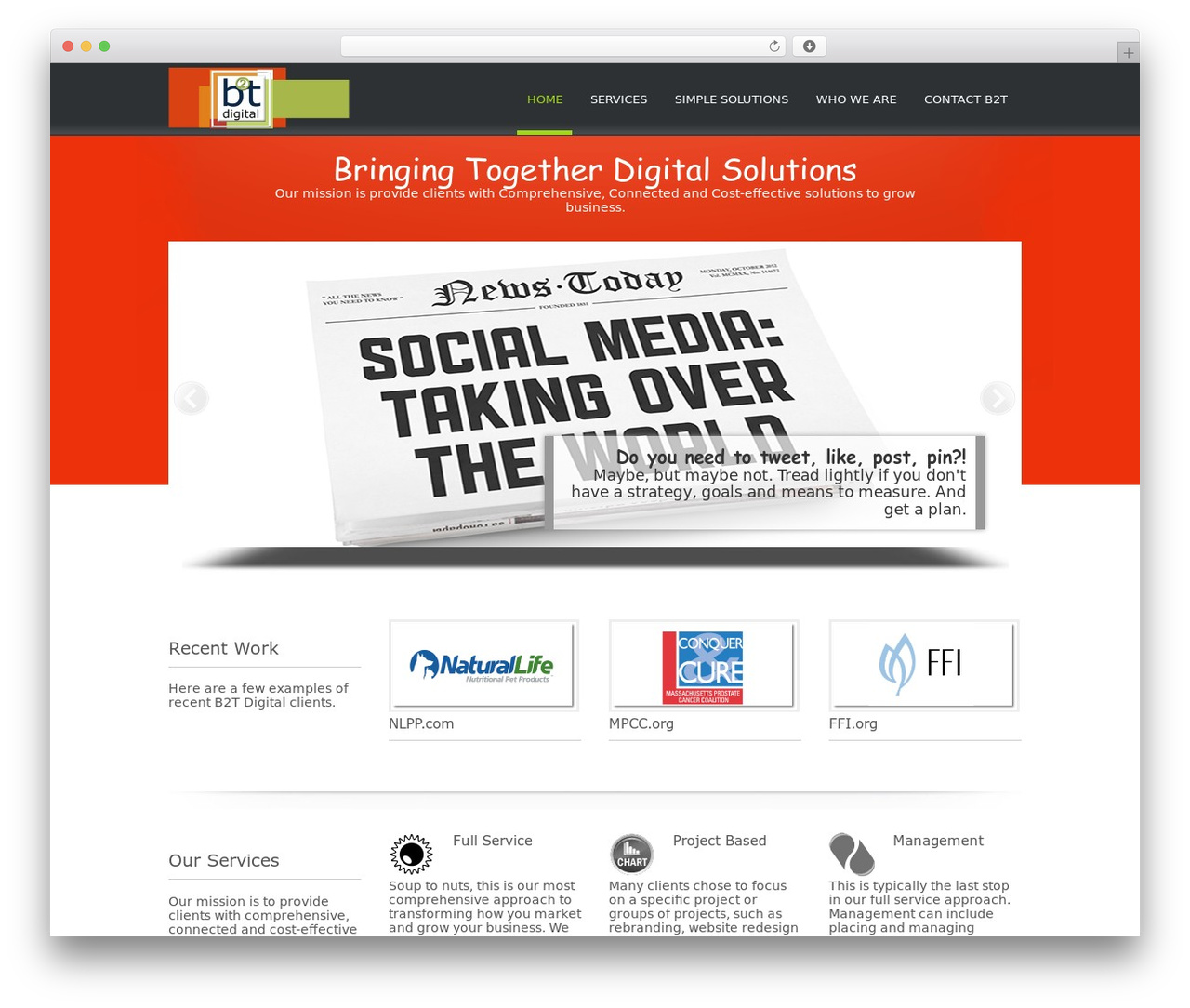 Simplify Extend WordPress theme - b2tdigital.com Simplify Extend WordPress theme - b2tdigital.com