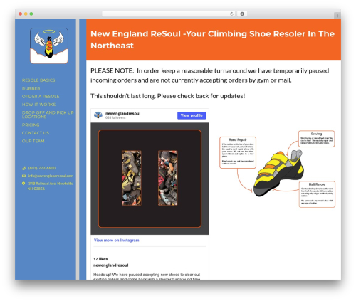 Theme WordPress Flora - newenglandresoul.com