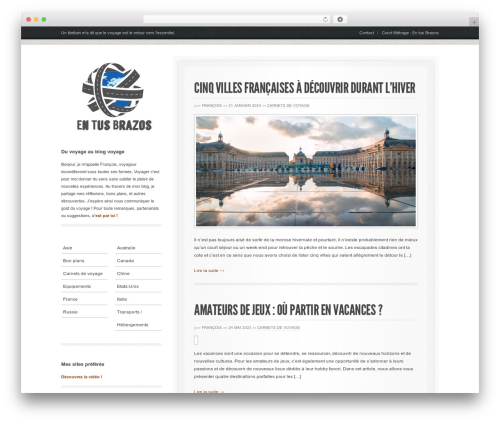 Theme WordPress Premium Pixels - entusbrazos.fr