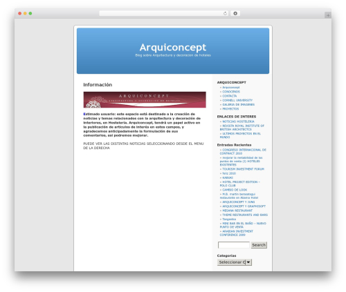 Nggallery WordPress plugin - blog.arquiconcept.com