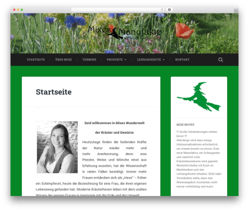 WordPress theme Baskerville - blog.mixma.de