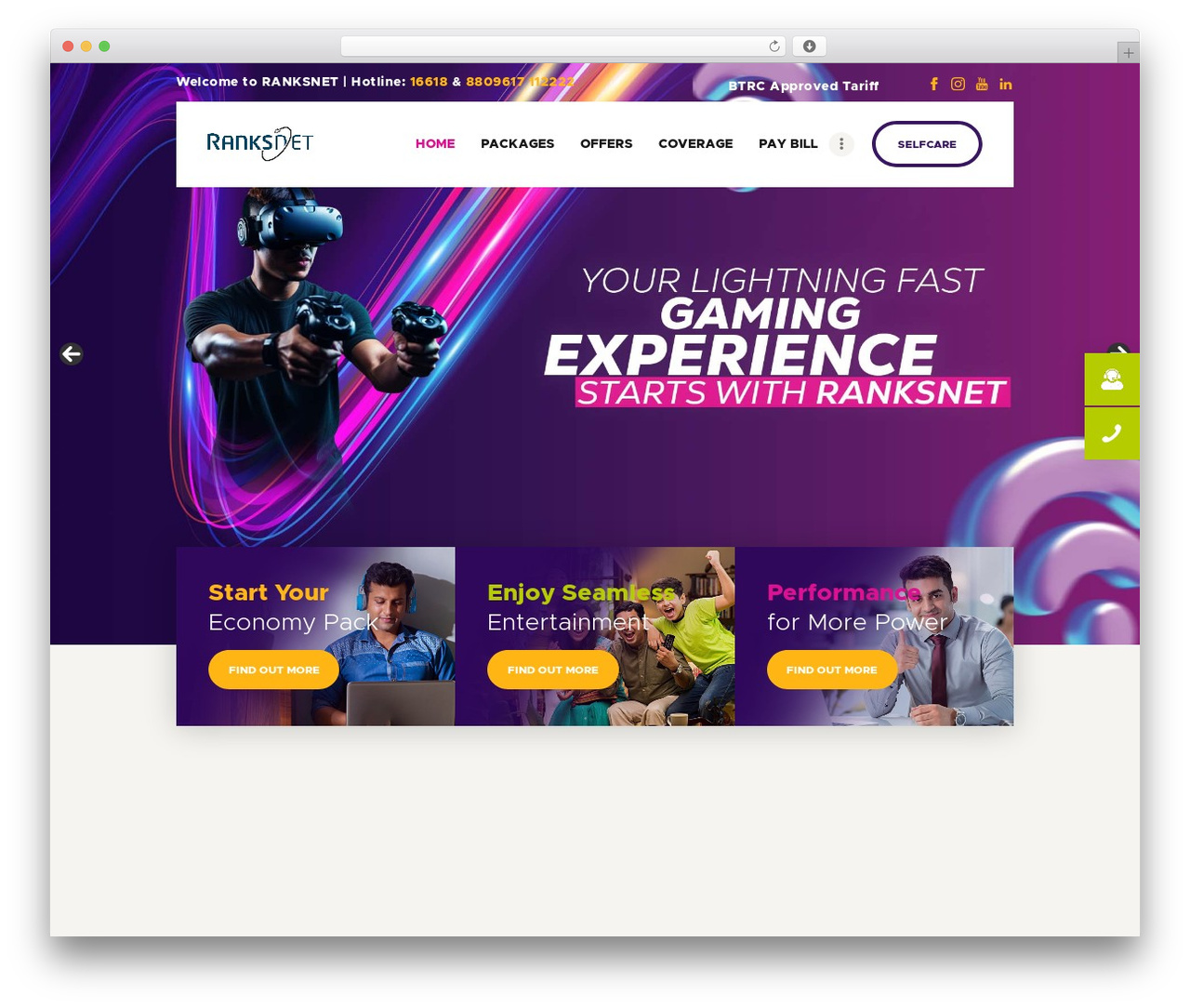 WordPress theme MaxiNet - ranksnetbd.com