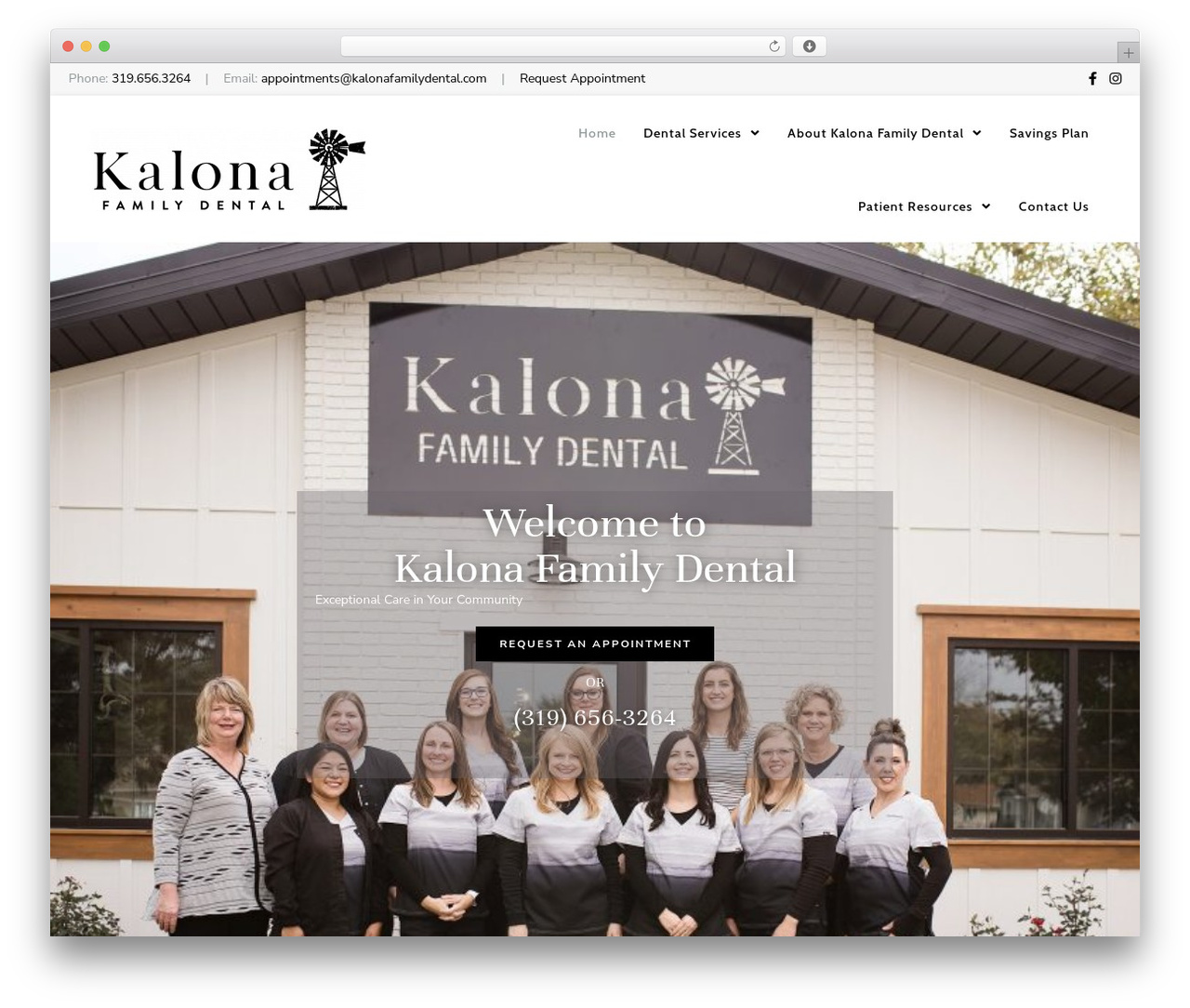 Beaver Builder Theme WordPress theme - kalonafamilydental.com