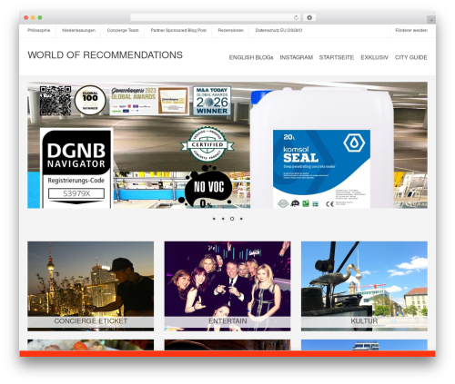 Recent Posts Widget Extended (recent-posts-widget-extended) free WordPress plugin - e-concierge.de