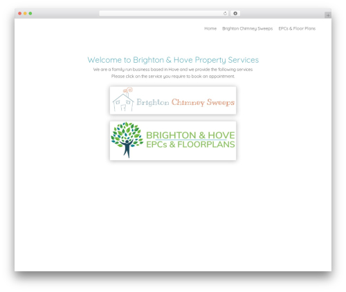 brightonprop WordPress theme - brightonhovepropertyservices.co.uk