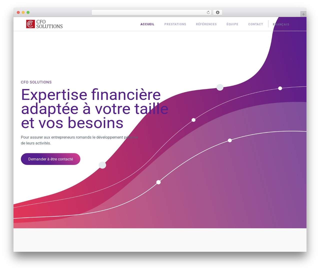 CFO Solutions theme WordPress - cfosolutions.ch