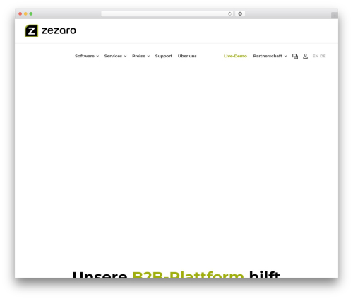 Alligator menu popup WordPress plugin - zezaro.com