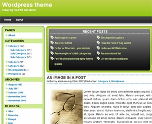 Damai theme WordPress by eches