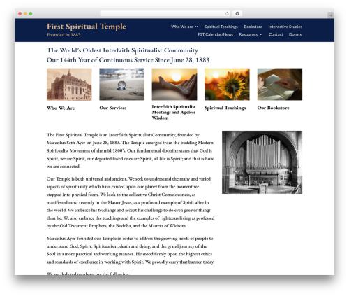 Divi theme WordPress - fst.org