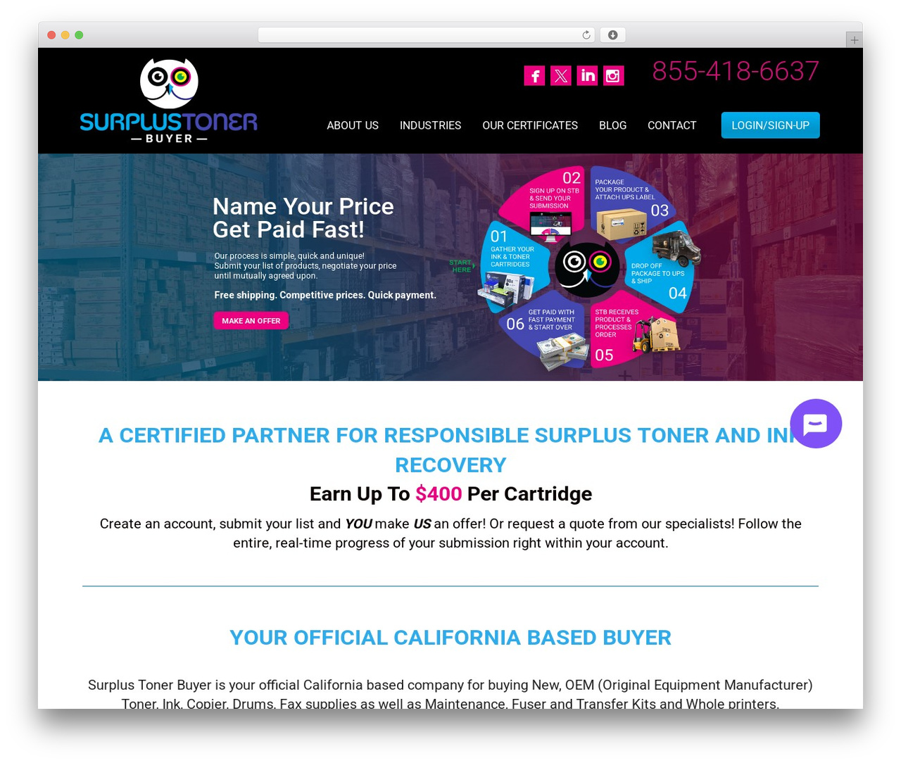 DSL Creative Theme WordPress theme - surplustonerbuyer.com DSL Creative Theme WordPress theme - surplustonerbuyer.com