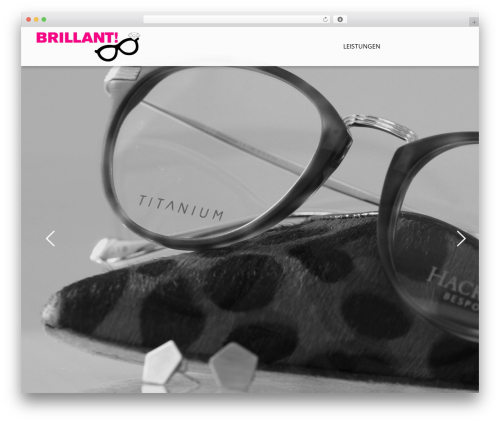 Krypton WordPress theme - brillant-optik.com