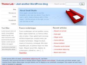Small Studio theme WordPress by Theme Lab