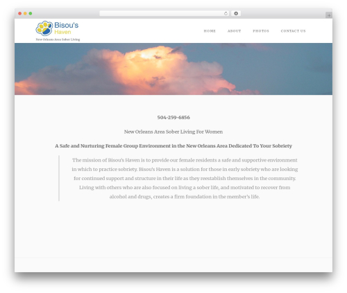 So Simple 75 theme WordPress - bisoushaven.com