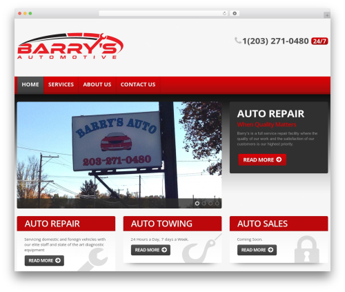 Theme WordPress cherry - barrysautoct.com