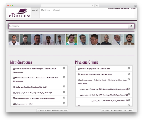 Theme WordPress eDorous - edorous.com