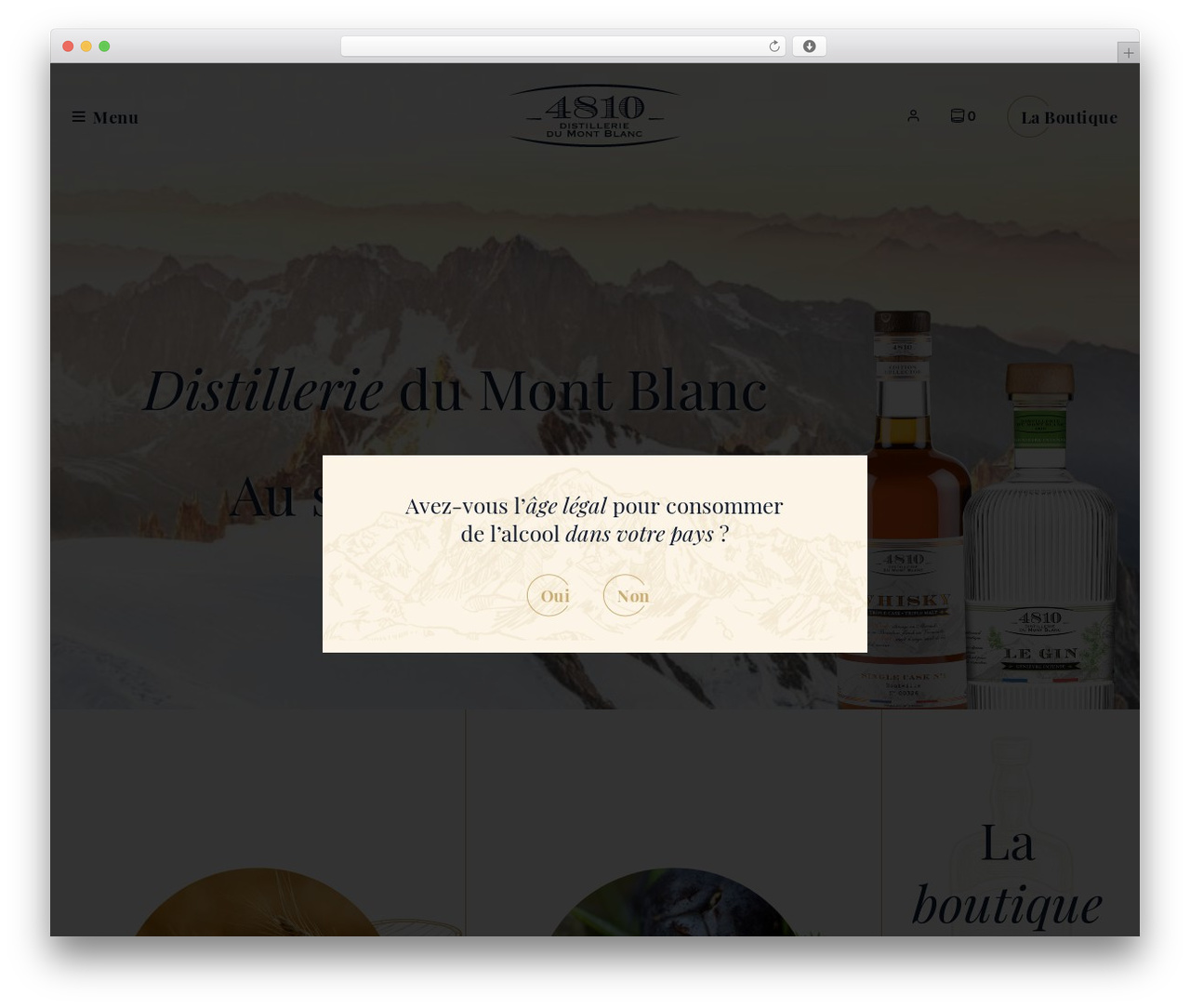 Theme WordPress Herewecom - distillerie-montblanc.com