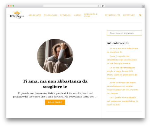 Theme WordPress Mediavine Trellis - vitaregine.it
