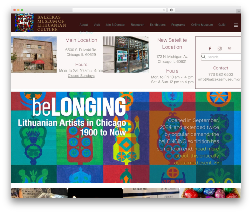 Themify builder pro WordPress plugin - balzekasmuseum.org
