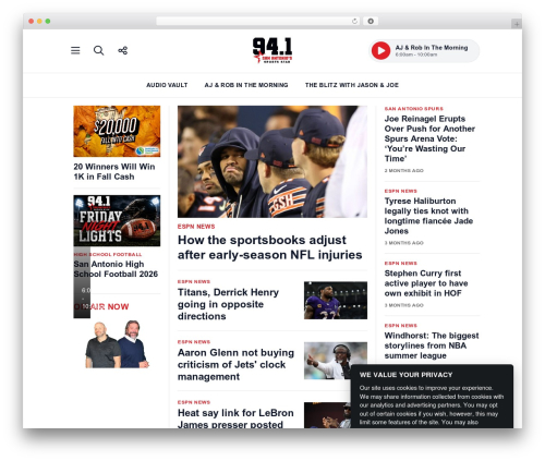 Alpha media consent banner WordPress plugin - www.sasportsstar.com