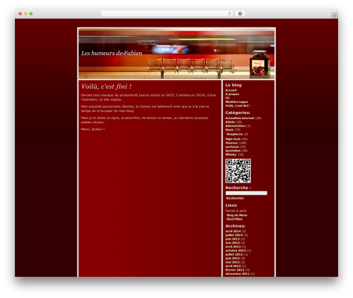 WP theme Red Train - bergeret.org