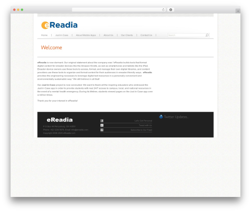 Agivee top WordPress theme - ereadia.com