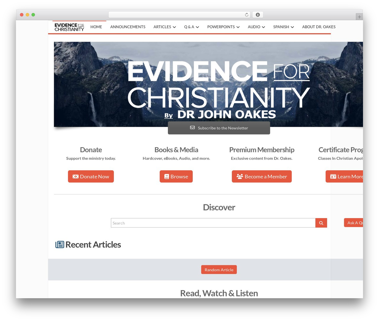 Best WordPress theme MX - evidenceforchristianity.org