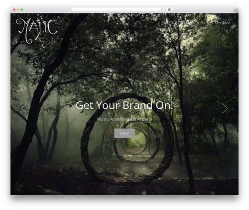 Blacky theme WordPress - majicny.com Blacky theme WordPress - majicny.com