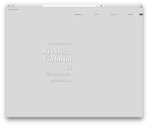 Breakdance WordPress plugin - kyrkligaforbundet.se