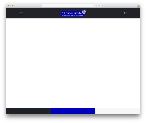 Builderry WordPress theme - cjfisher.com