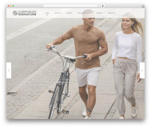 Deploy WP theme - corporatesignatureinc.com