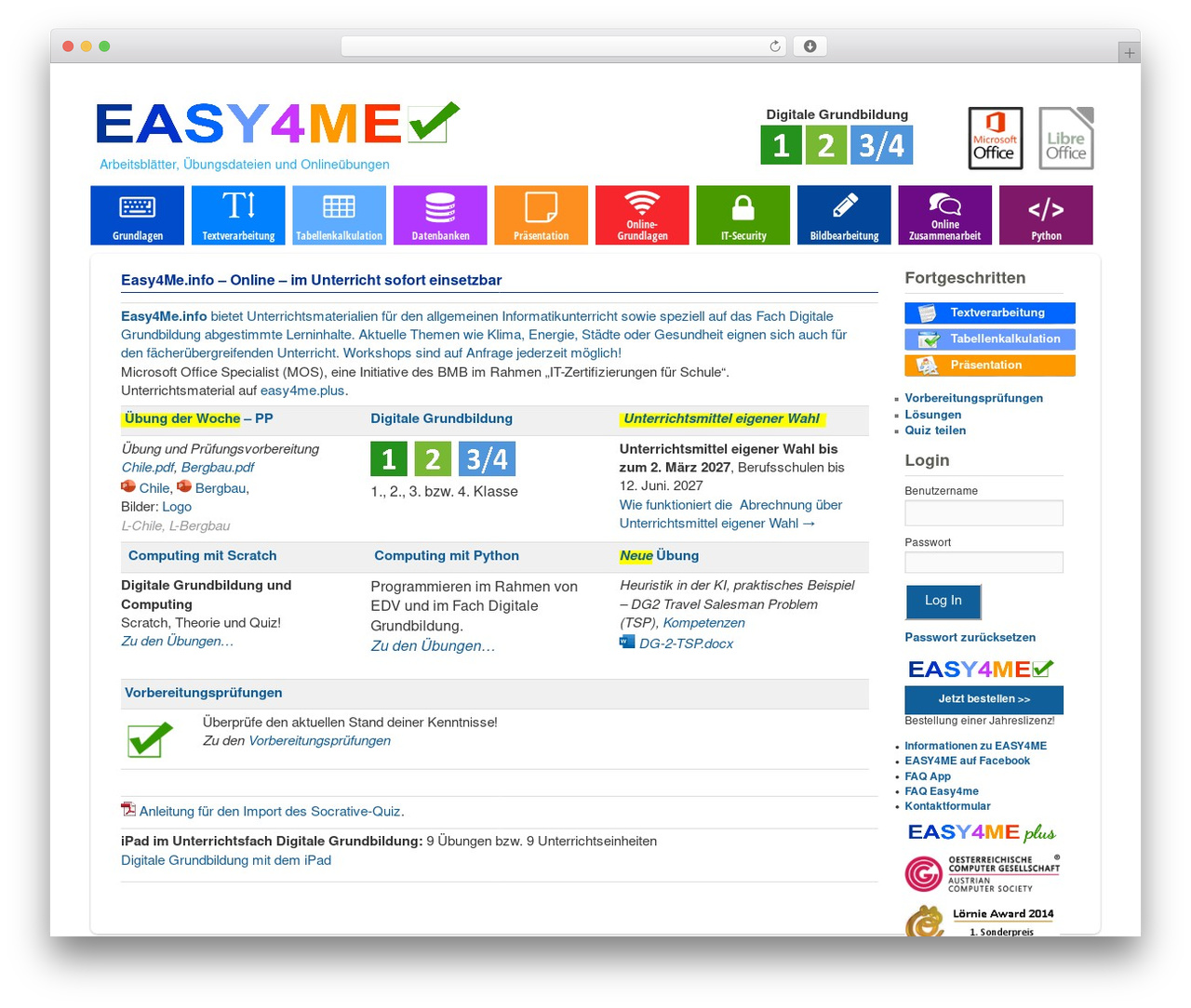easy4me WordPress theme design - easy4me.info