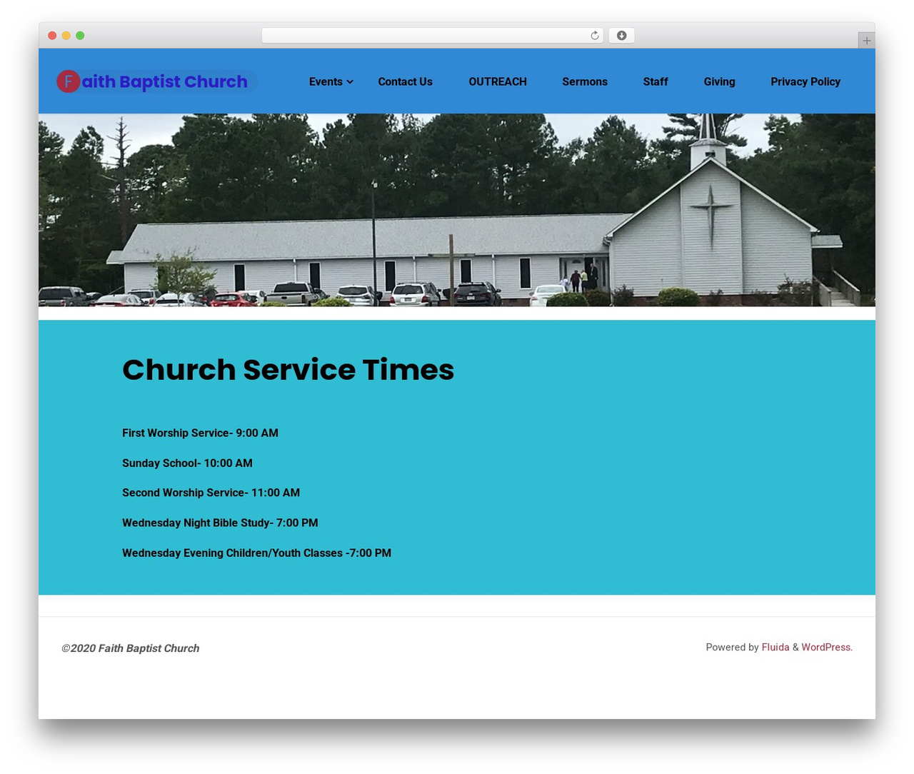 Fluida WordPress theme - faithbaptistnc.com Fluida WordPress theme - faithbaptistnc.com