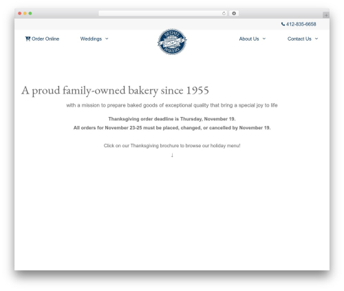 GeneratePress free WordPress theme - bethelbakery.com