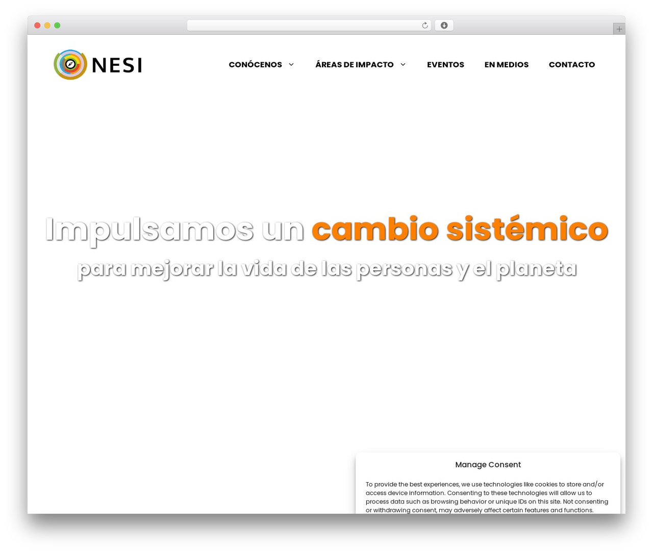 Nesi theme WordPress - nesi.es