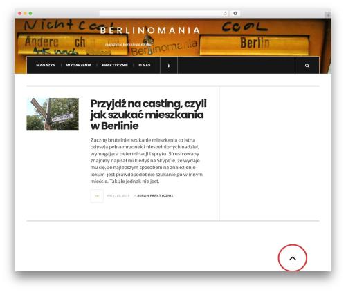 JustWrite theme WordPress - berlinomania.com JustWrite theme WordPress - berlinomania.com