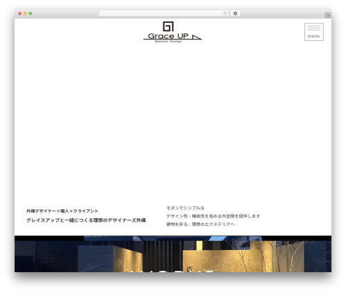 my-theme WordPress theme design - grace-up.com
