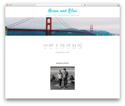 Optimizer PRO WordPress website theme - brianandelise.com Optimizer PRO WordPress website theme - brianandelise.com