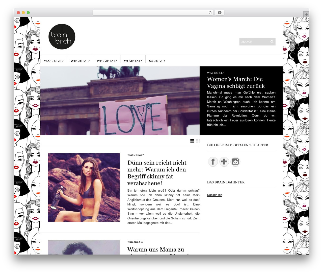 Sight WordPress theme - brainbitch.com Sight WordPress theme - brainbitch.com