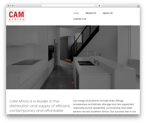 Storefront WordPress theme - camafrica.co.za