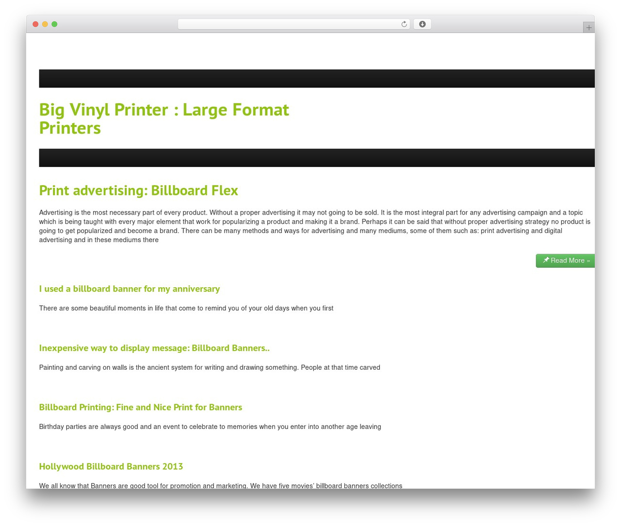 StrapVert WordPress theme - bigvinylprinter.com StrapVert WordPress theme - bigvinylprinter.com