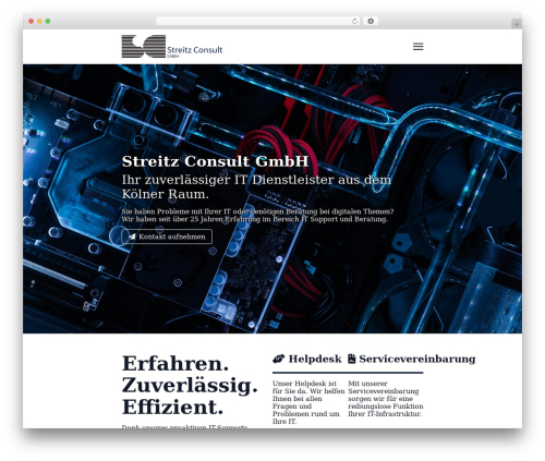 Website builder WordPress plugin - streitz-consult.de
