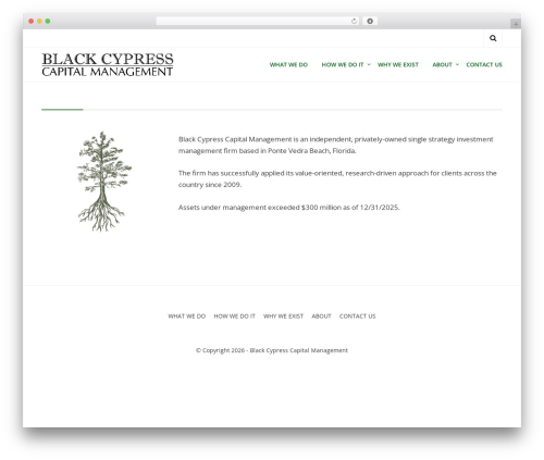 Theme WordPress Cell - blackcypresscapital.com