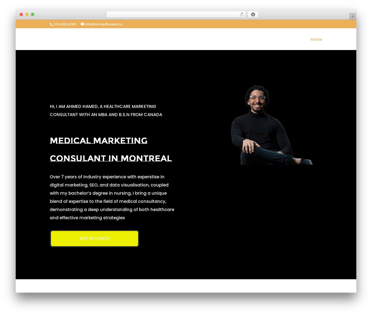 Theme WordPress LifeCoach Divi Child Theme - ahmedhamed.ca