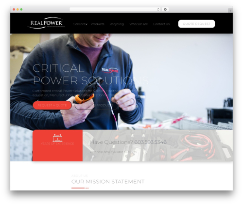 Theme WordPress Divi - realpowerinc.com