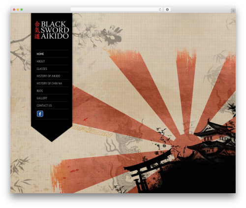 Theme WordPress KingSize - blackswordaikido.com