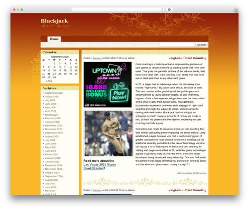 Theme WordPress oriental - blackjacktriplewin.net